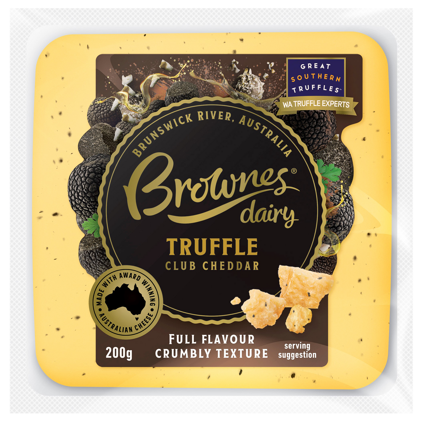 Brownes Truffle Cheddar Cheese
