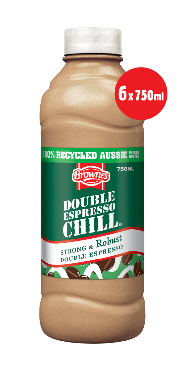 Brownes Double Espresso CHILL 750mL x 6