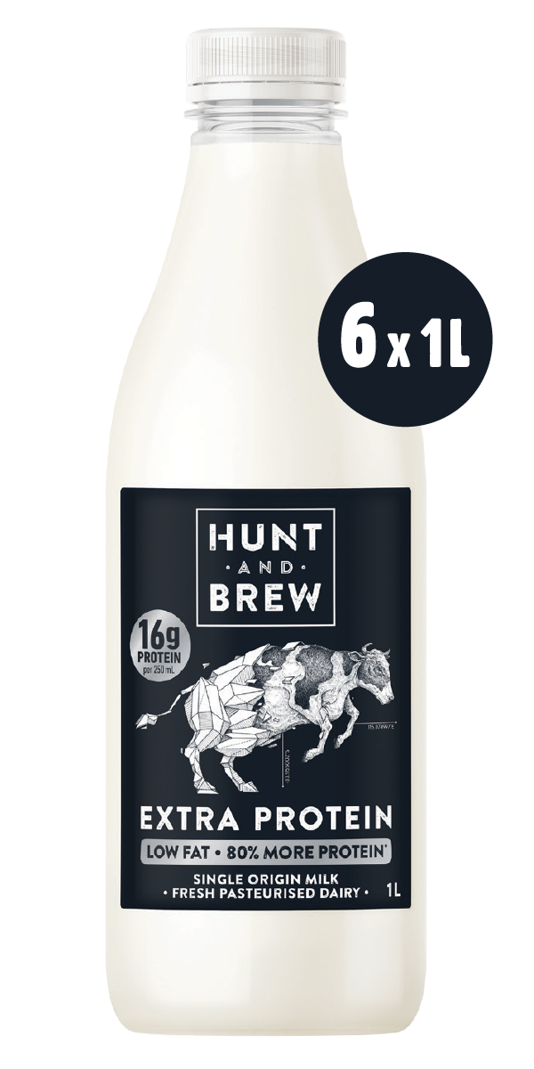 Hunt and Brew | Extra Protein Milk 1L x 6