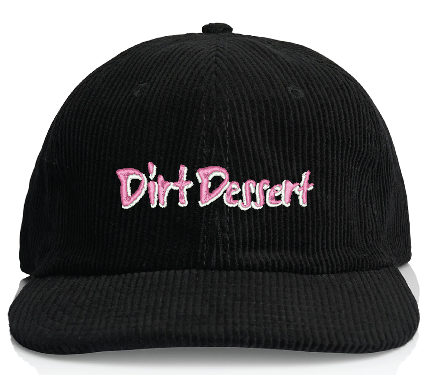 Dirt Dessert Limited Edition Embroidered Corduroy Hat-Dirt Dessert One Line