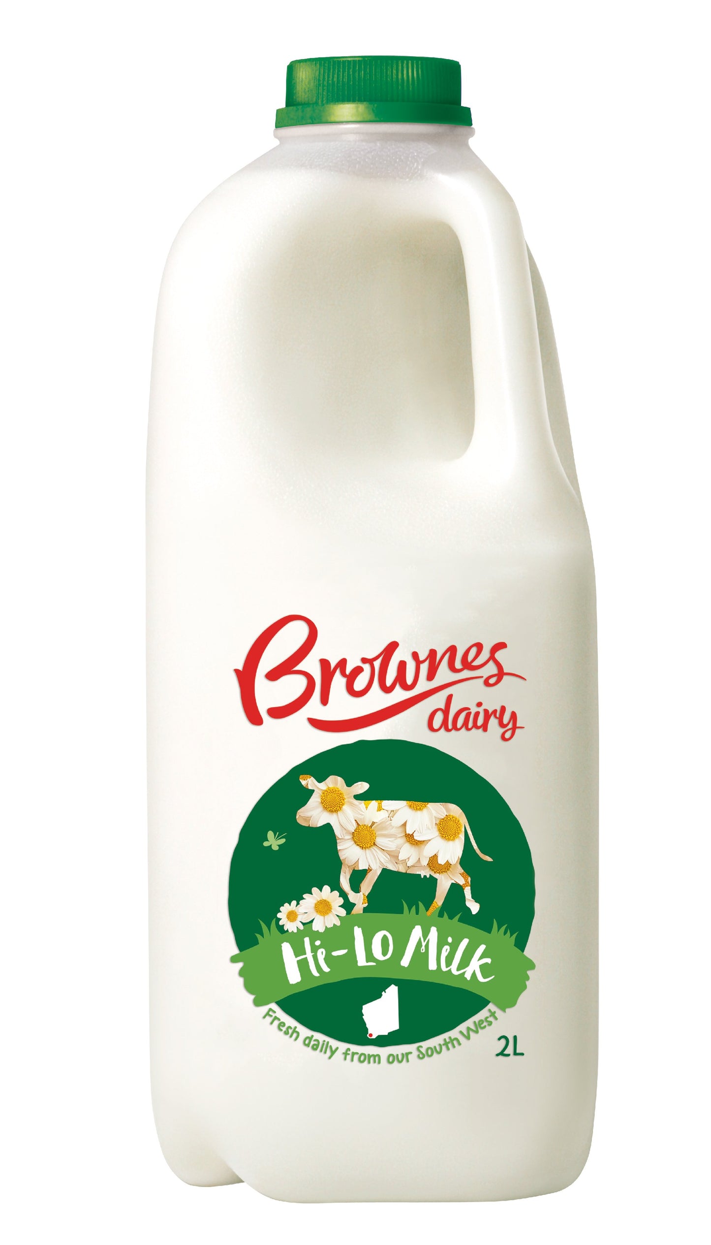 Brownes Dairy Hi-Lo Milk 2L