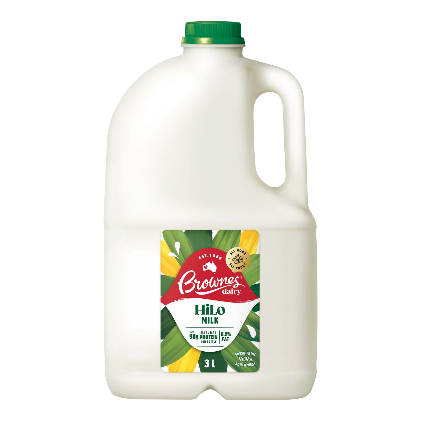 Brownes Dairy Hi-Lo Milk 3L