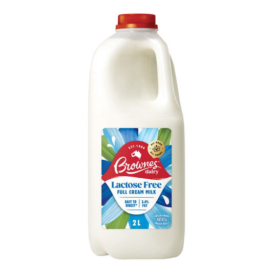 Brownes Dairy Lactose Free Milk 2L