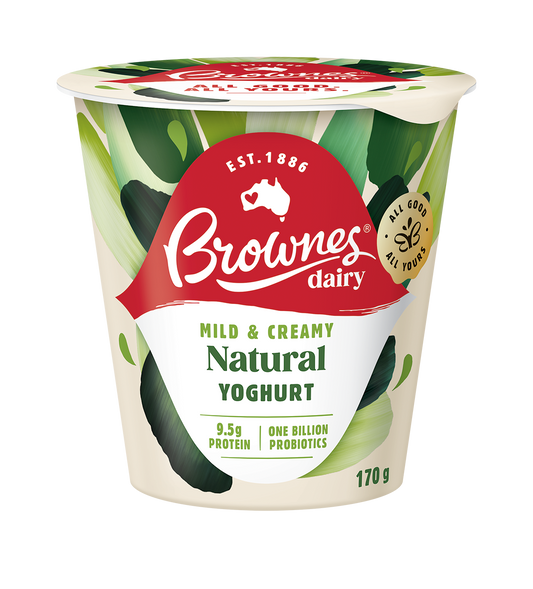 Brownes Dairy Traditional Natural Yoghurt 170g