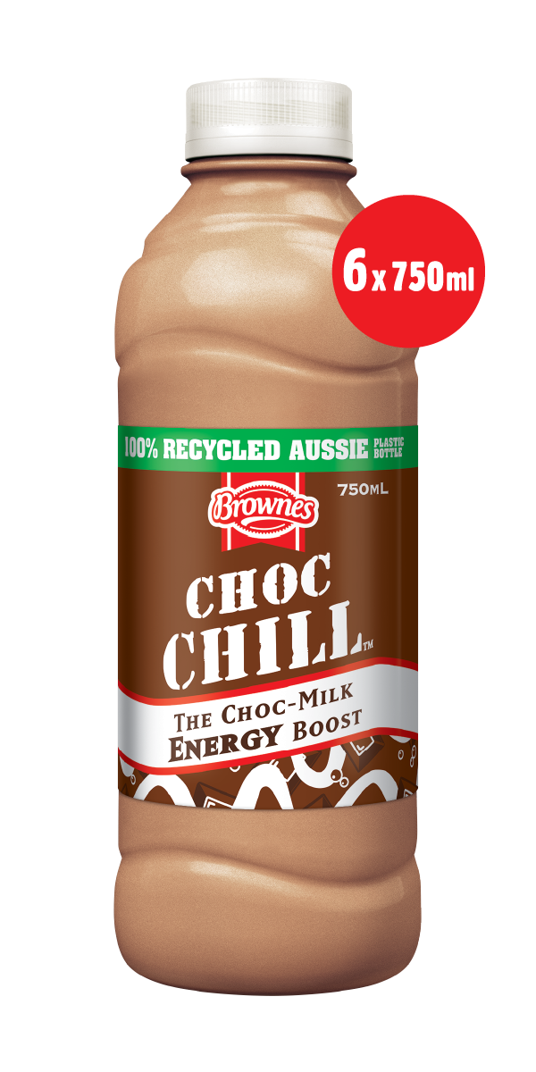 Brownes Choc CHILL 750mL x 6