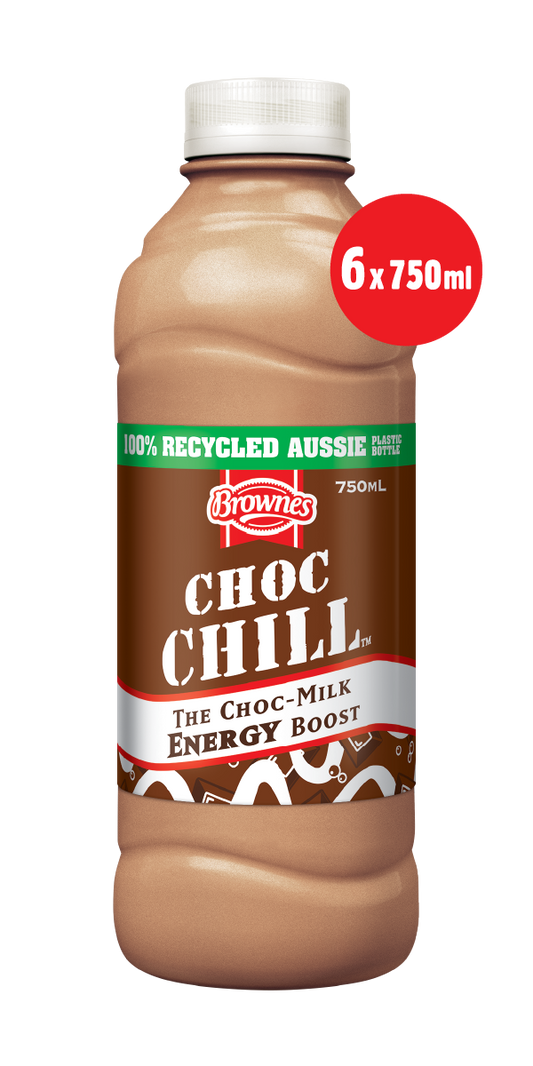 Brownes Choc CHILL 750mL x 6