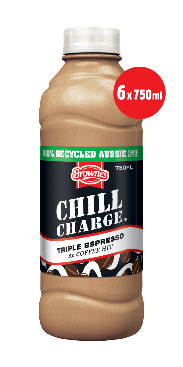 Brownes Triple Espresso CHILL 750mL x 6