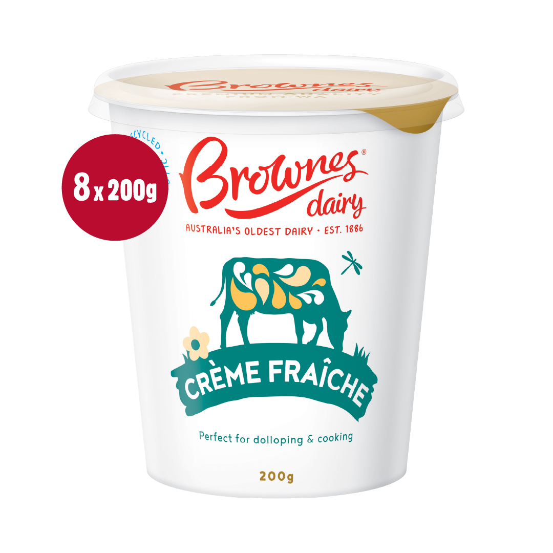 Brownes Dairy Creme Fraiche Sour Cream - 200g