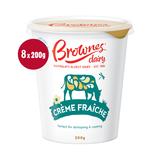 Brownes Dairy Creme Fraiche Sour Cream - 200g