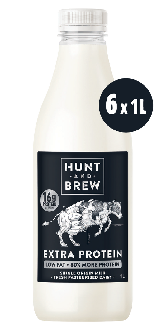 Hunt and Brew | Extra Protein Milk 1L x 6
