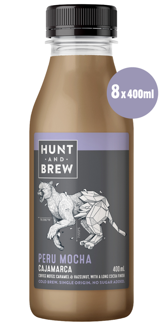 Hunt and Brew Peru Mocha 400ML x 8