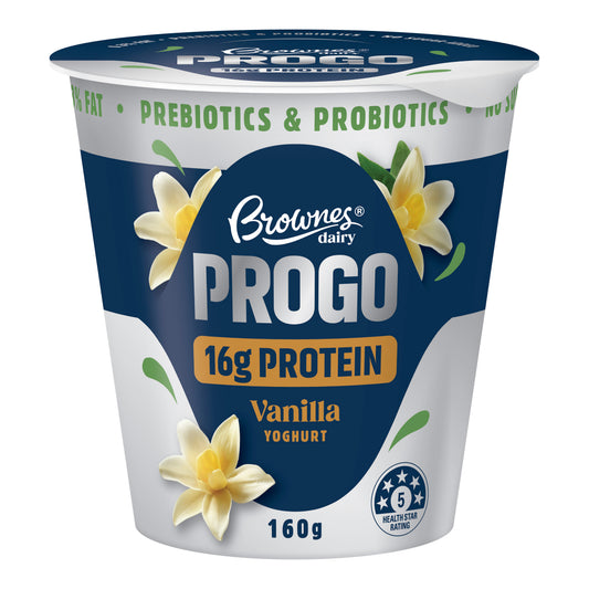 Brownes Vanilla Protein Yoghurt 160g