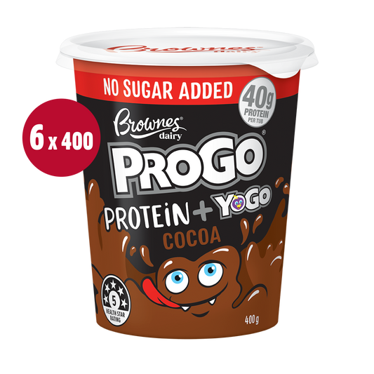 Brownes Choc Protein Yogo 400g x 6