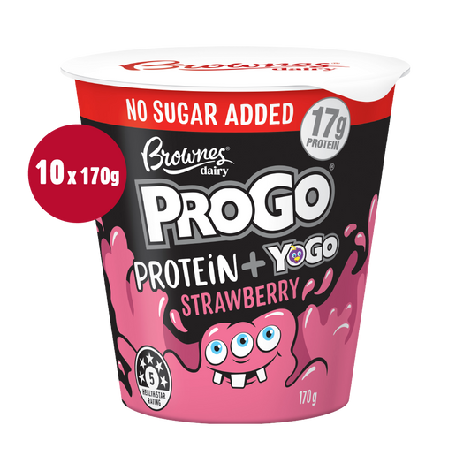 Brownes Strawberry Protein Yogo 170g x 10
