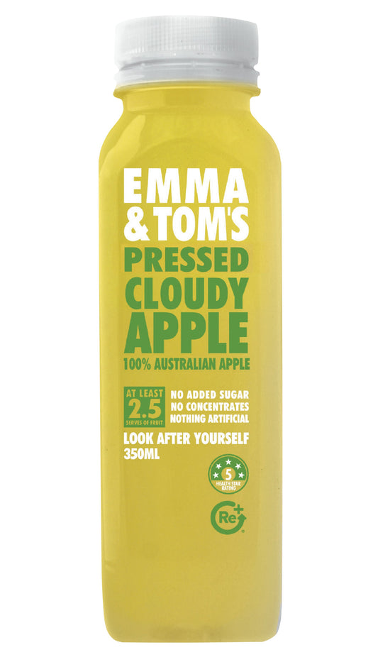 Emma & Tom's Cloudy Apple Juice (10x350mL)