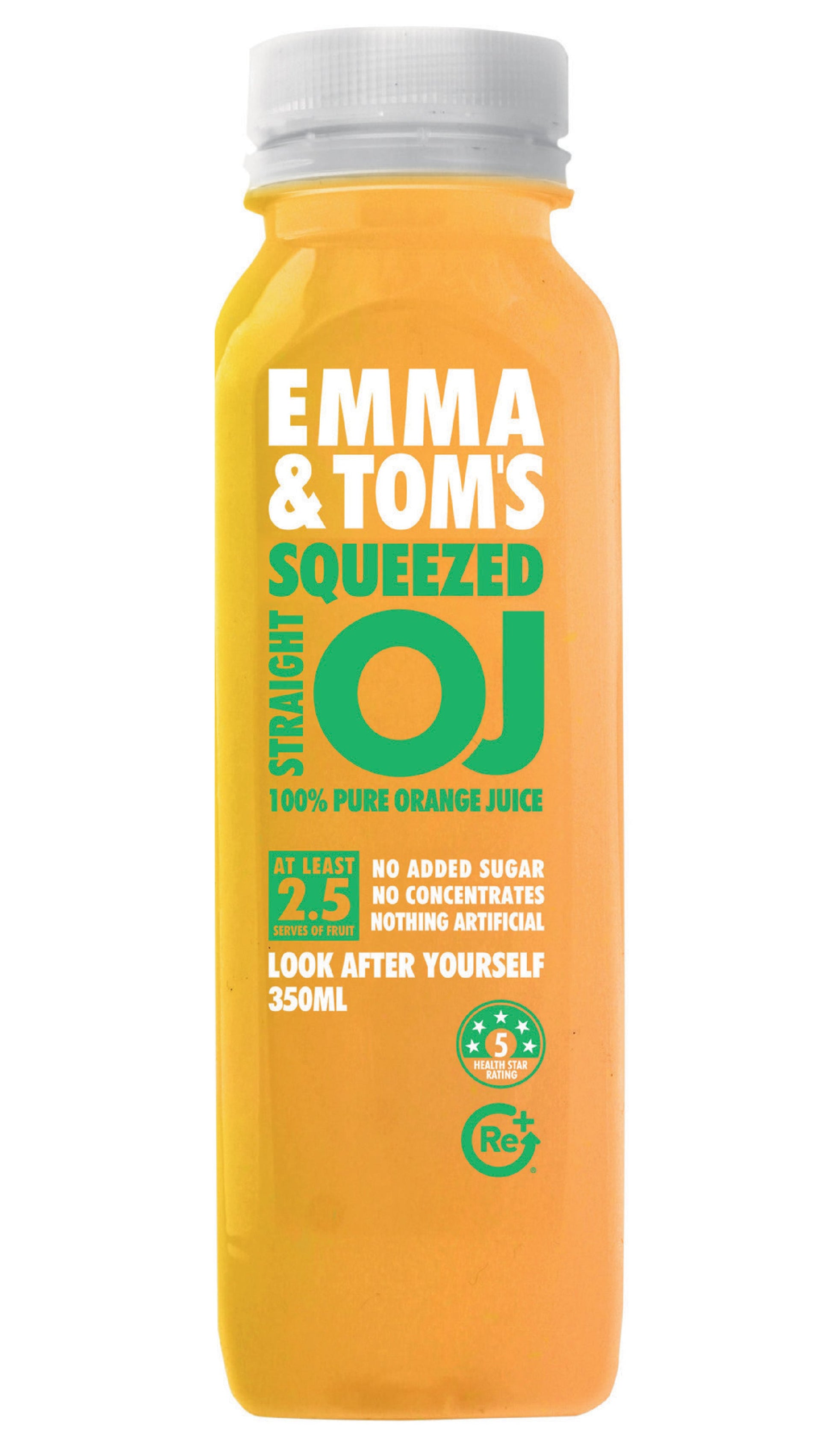 Emma & Tom's Straight OJ (10x350mL)