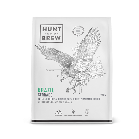 Hunt and Brew | Brazil Single Origin Coffee Beans Box (250g x 4)