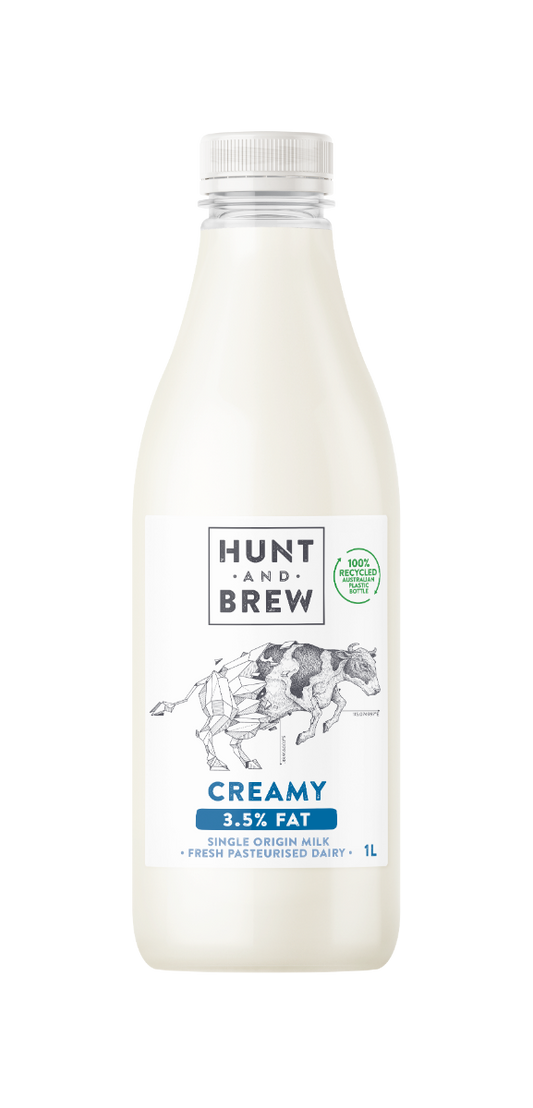 Hunt and Brew Creamy Milk 1L