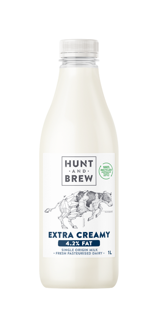 Hunt and Brew | Extra Creamy Single Origin Milk 1L