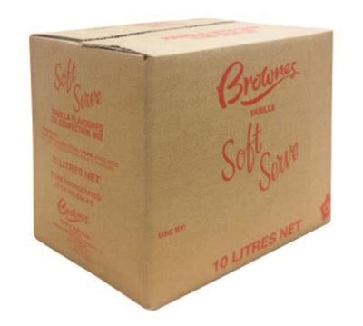 Brownes Vanilla Soft Serve Mix 10L