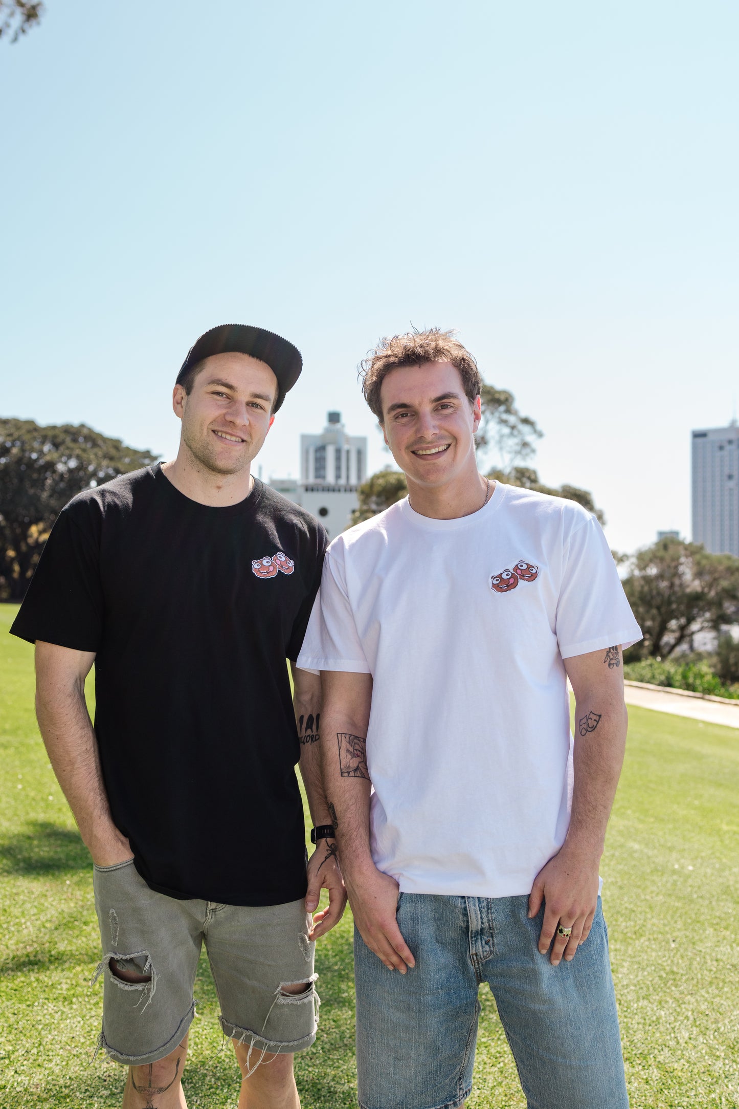 Dirt Dessert Limited Edition Embroidered White T-Shirt-M