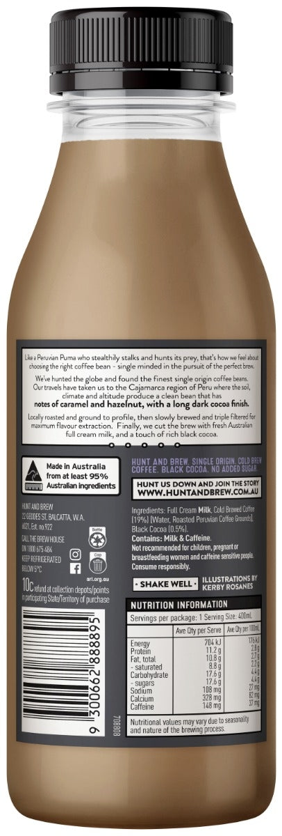 Hunt and Brew Peru Mocha 400ML