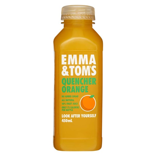 Emma & Tom's Orange Quencher (10 x 450ml)