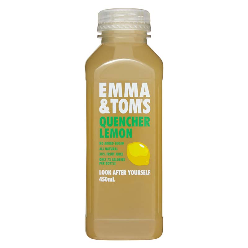 Emma & Tom's Lemon Quencher (10x450mL)