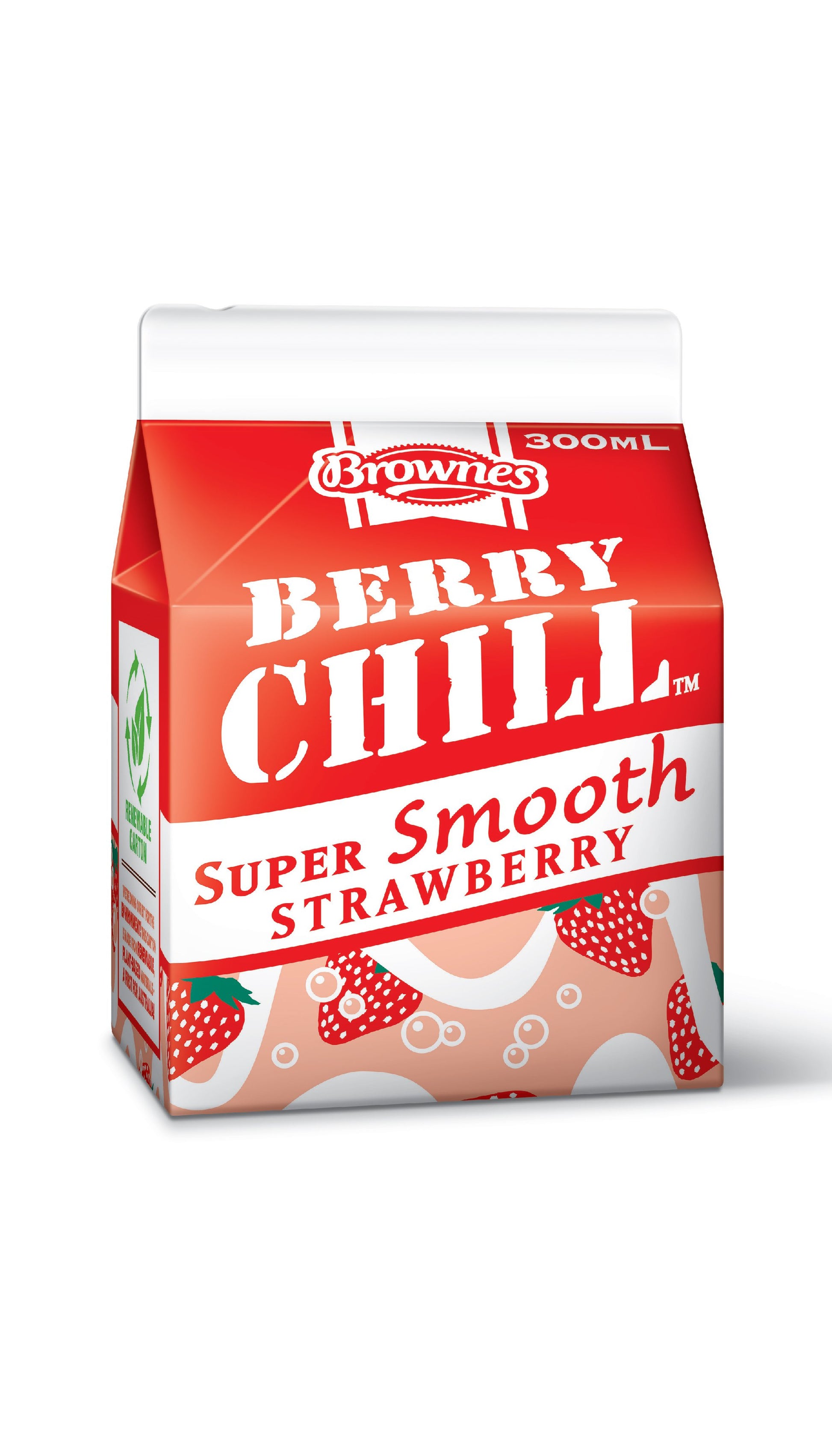 Brownes Strawberry CHILL 300mL