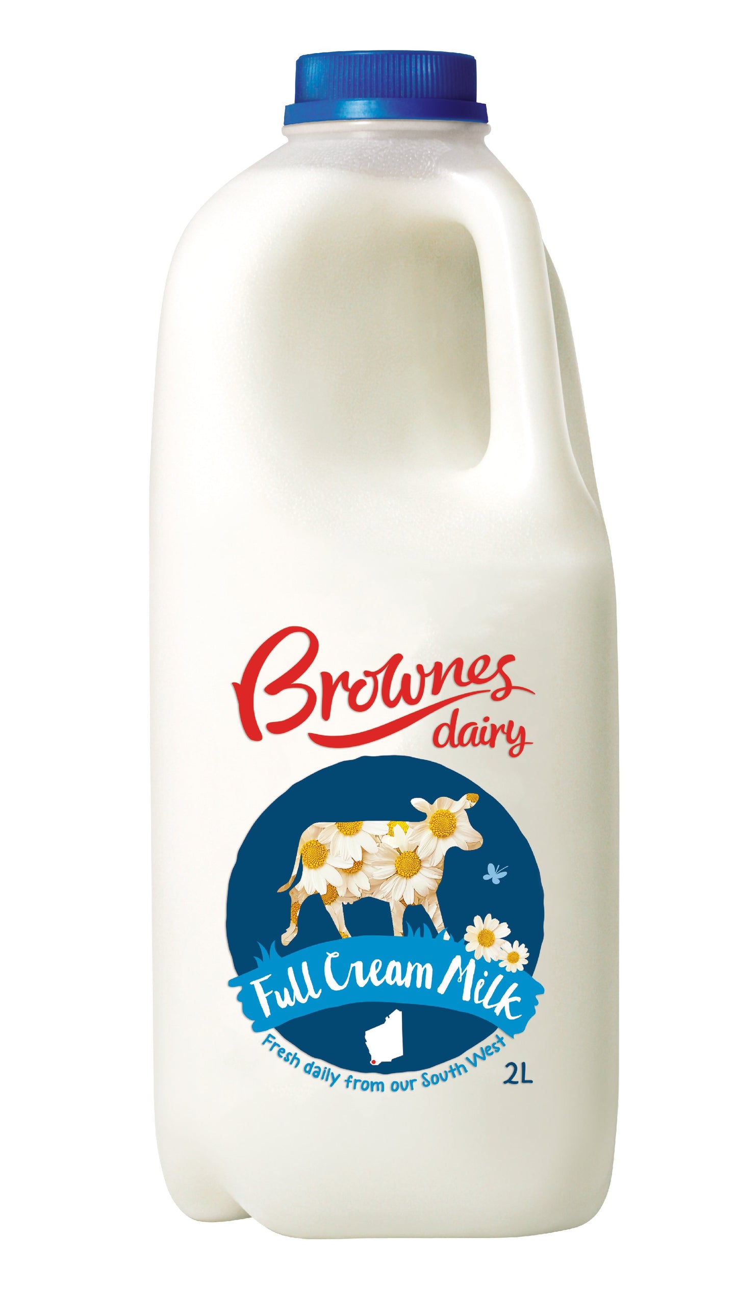 Brownes Dairy Full Cream Milk 2L