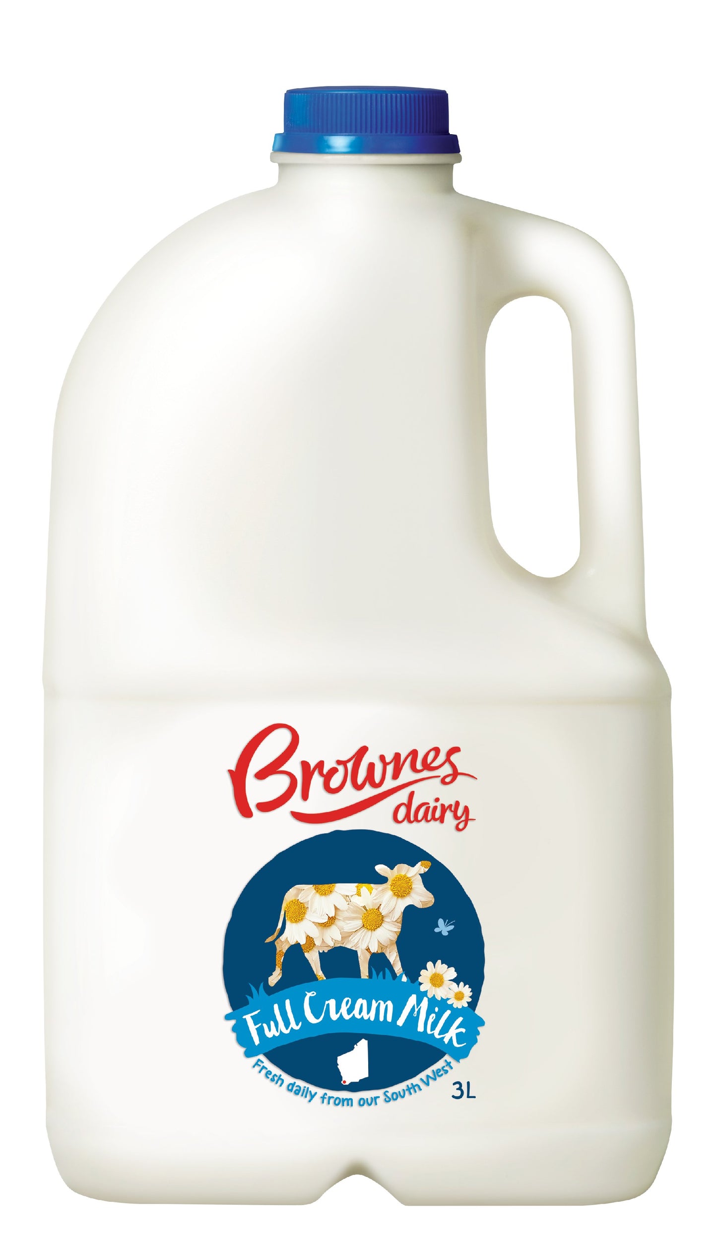 Brownes Dairy Full Cream Milk 3L