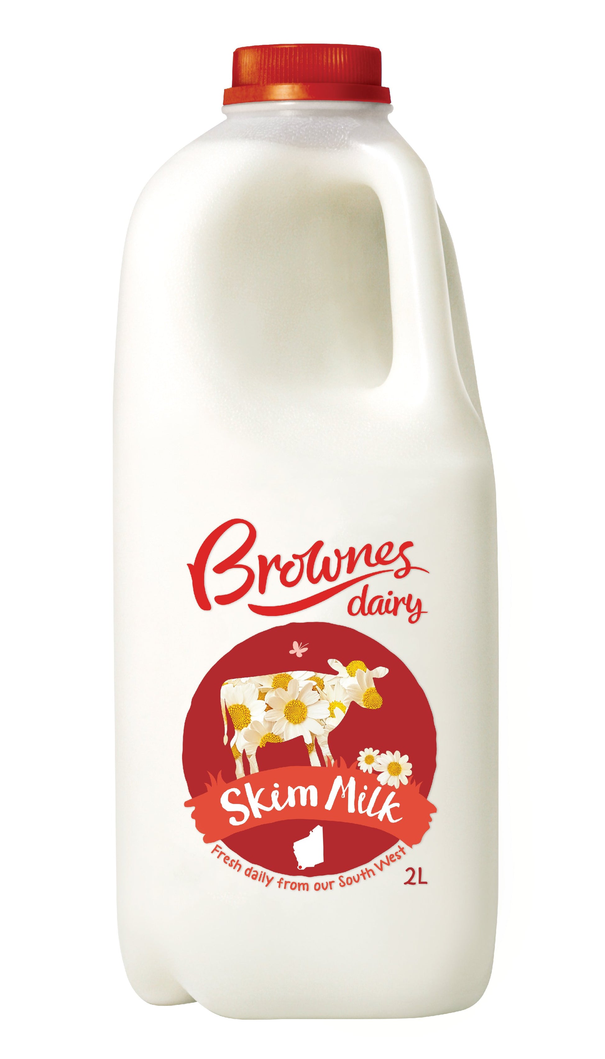 Brownes Dairy Skim Milk 2L