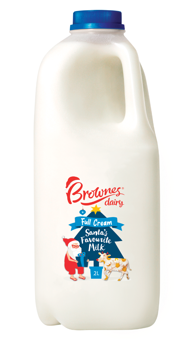 Brownes Dairy Full Cream Milk 2L
