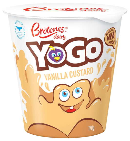 Brownes Vanilla Custard Yogo 170g